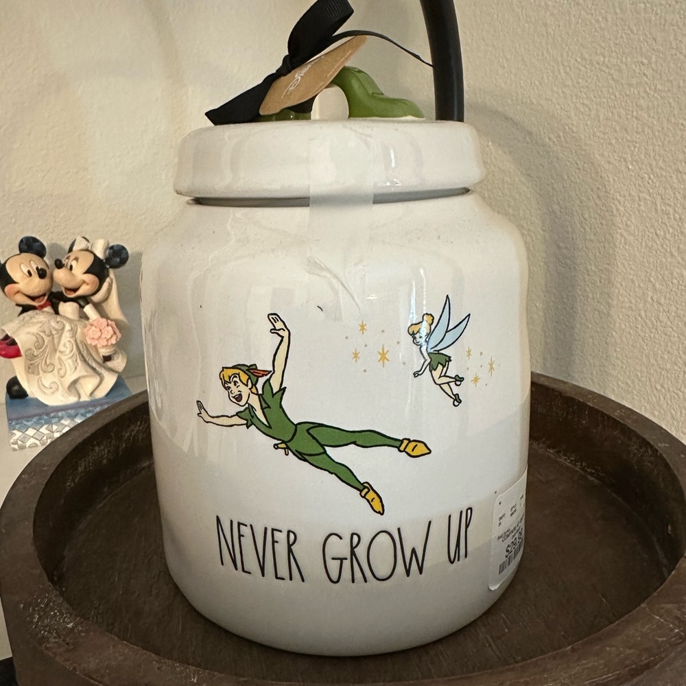 Rae Dunn Peter Pan Cookie Jar